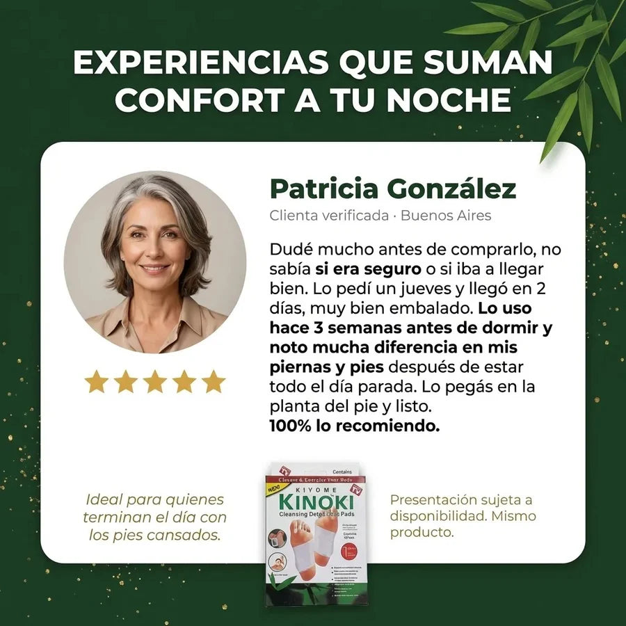 Kinoki - Parche Desintoxicante