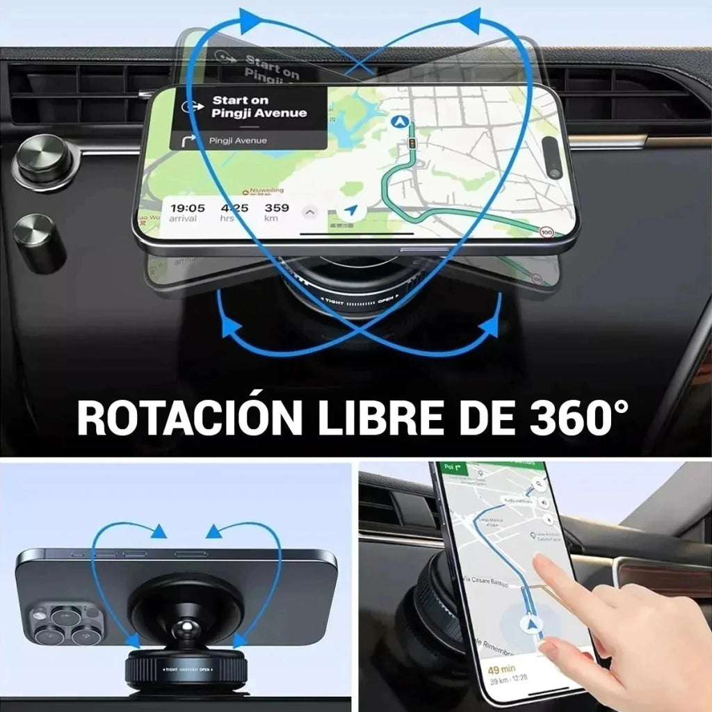 Soporte Magnético de celular para cualquier superficie plana
