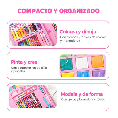 Super mega Set de Arte | 208Pz