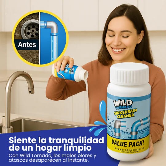 Wild Tornado | Destapa cañería