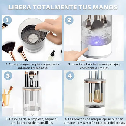 Limpiador Eléctrico De Brochas