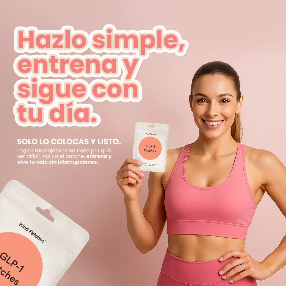 Parches GLP-1 | Control de Antojos y Ansiedad al Comer