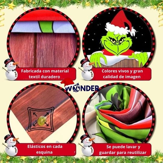 FUNDA NAVIDEÑA PREMIUM® PARA PUERTA
