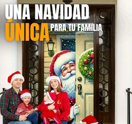 FUNDA NAVIDEÑA PREMIUM® PARA PUERTA