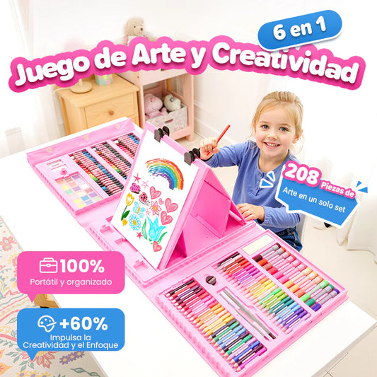 Super mega Set de Arte | 208Pz
