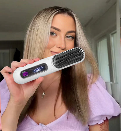 GlowStyler Inalámbrico — Transforma tu look en minutos. Luce un cabello perfecto donde sea