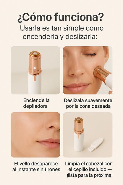 Depiladora Facial Portátil New Line™