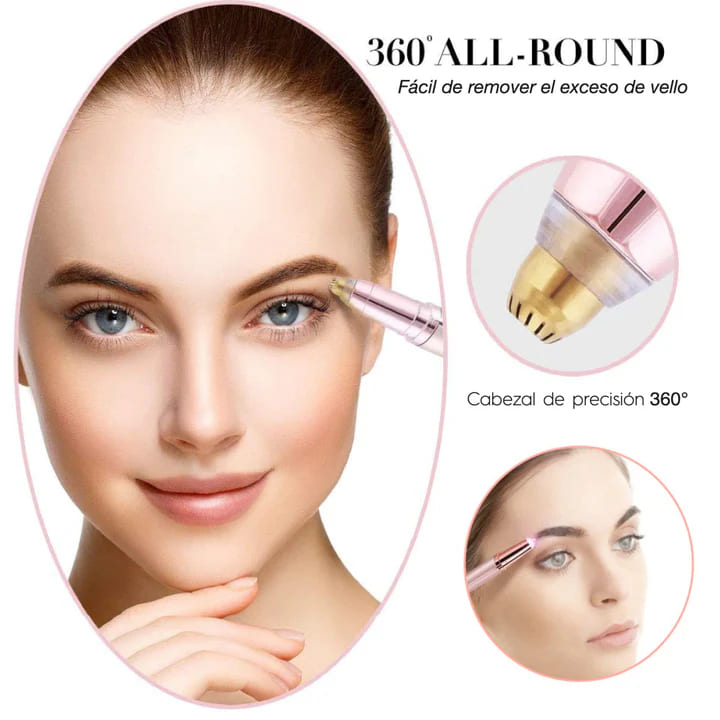 Depilador eléctrico de cejas