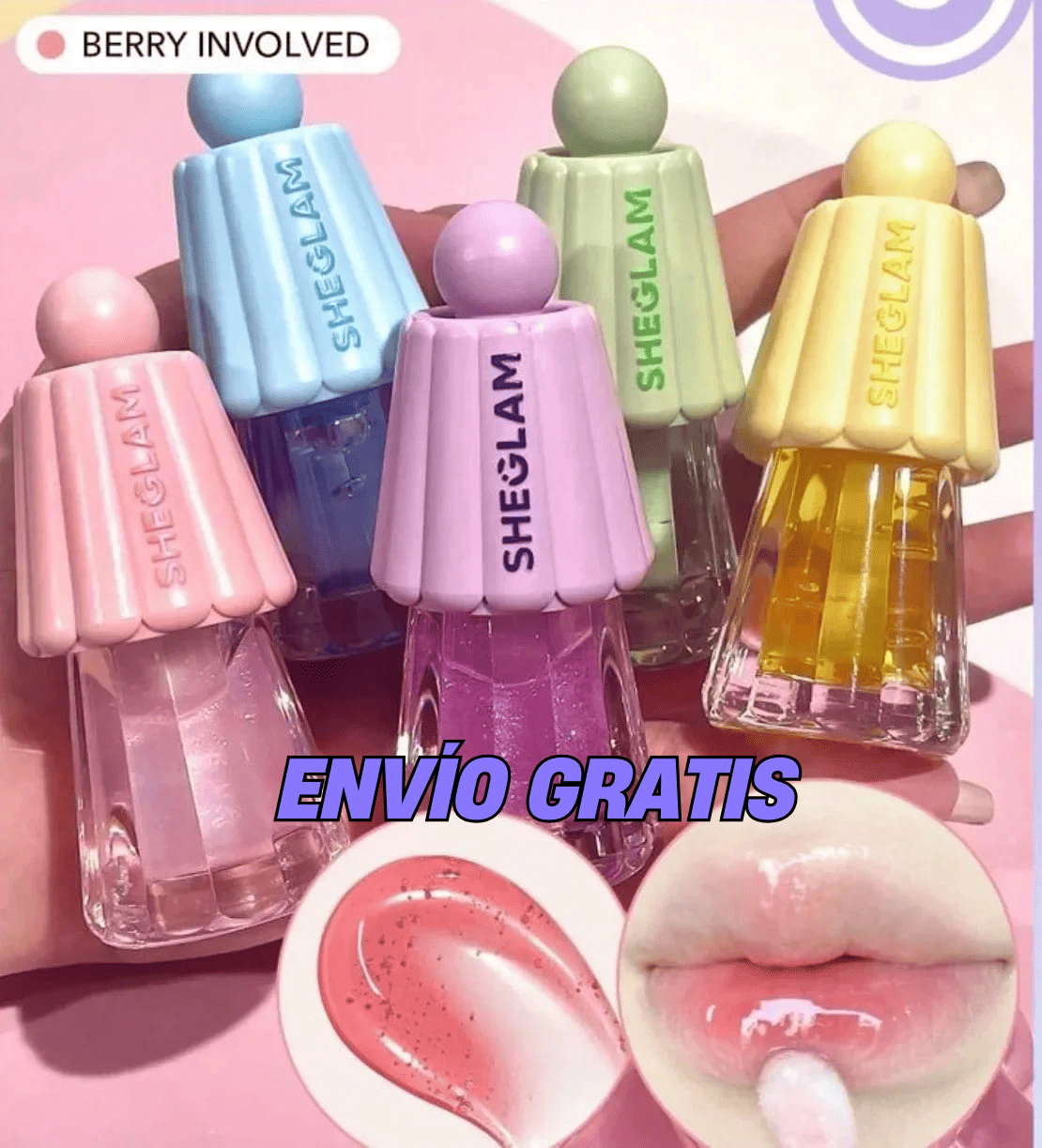 SHEGLAM JELLY | LABIAL HIDRATANTE MAGICO  ( 2X1 )