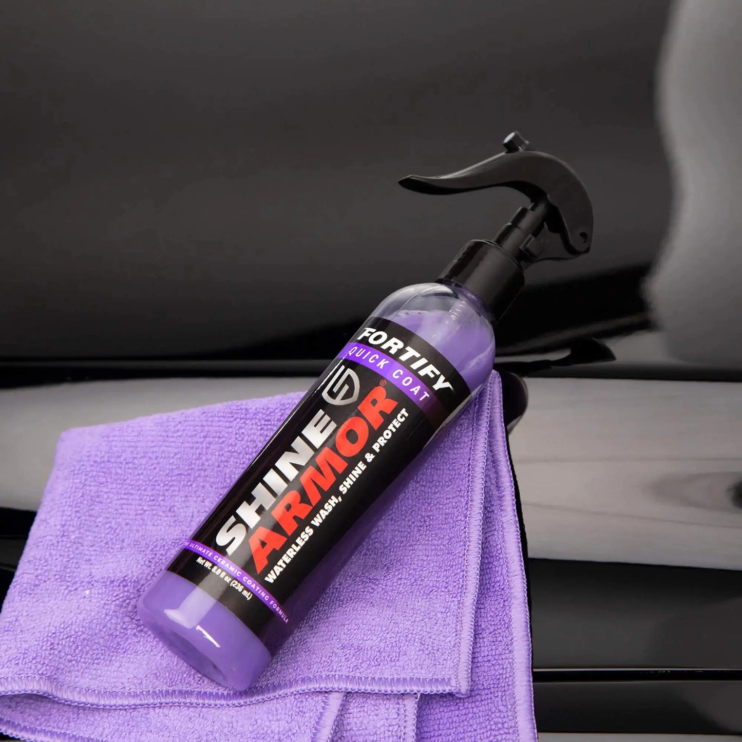 SHINE ARMOR - REVESTIMIENTO CERÁMICO 3 EN 1: ELIMINA RAYONES Y RENUEVA TU COCHE EN MINUTOS