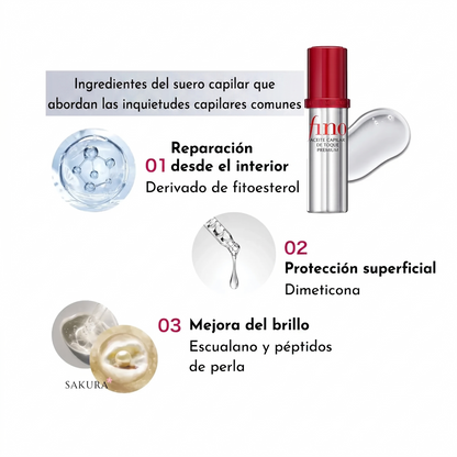 Aceite capilar Fino - Luce un cabello radiante en segundos