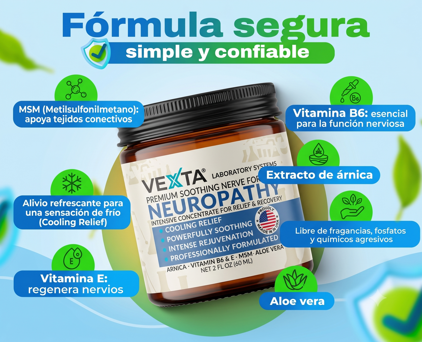 Crema Neuropathy™ (Para el dolor Nervioso)