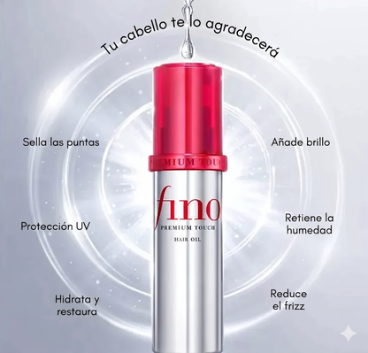 Aceite capilar Fino - Luce un cabello radiante en segundos