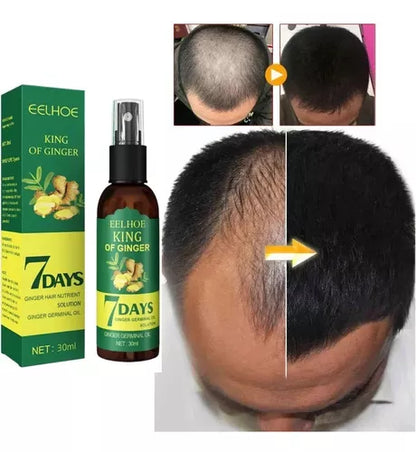 Aceite en Spray capilar de jengibre