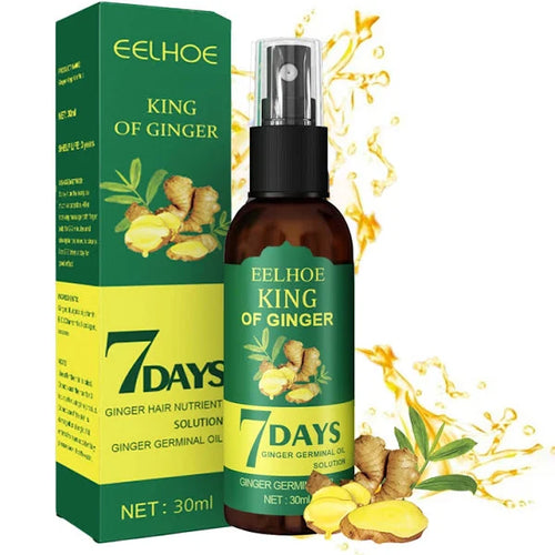 Aceite en Spray capilar de jengibre