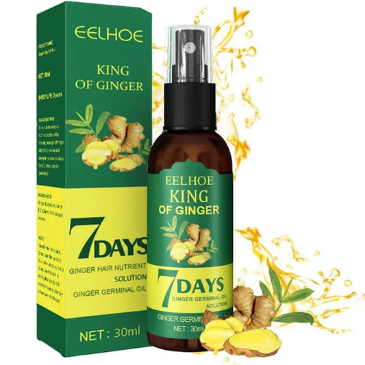 Aceite en Spray capilar de jengibre