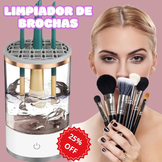 Limpiador Eléctrico De Brochas