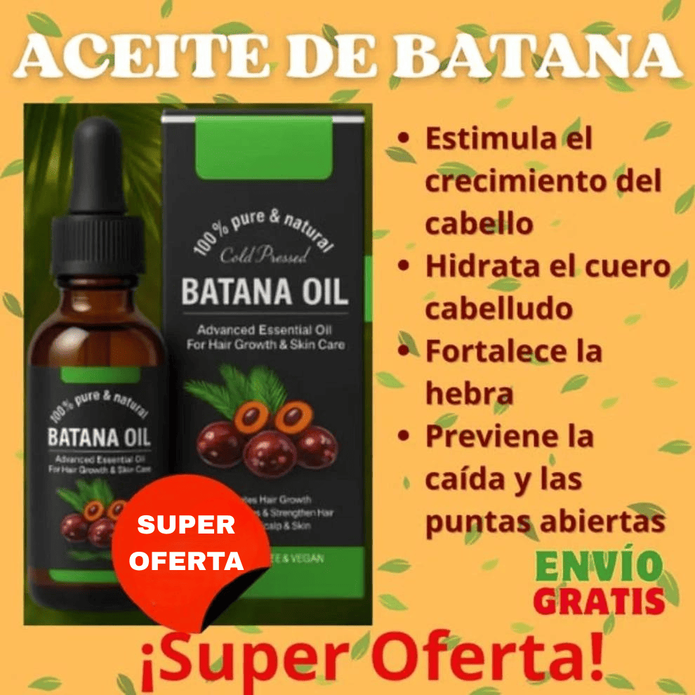Aceite de Batana x2 | El Secreto para Prevenir la caída del cabello y Estimular el Crecimiento