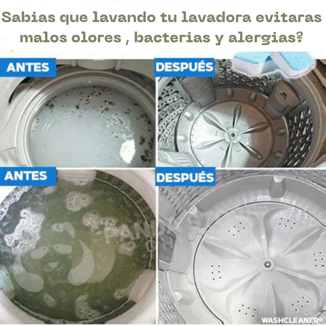 Washing Machine Cleaner | 6 Capsulas para lavadora