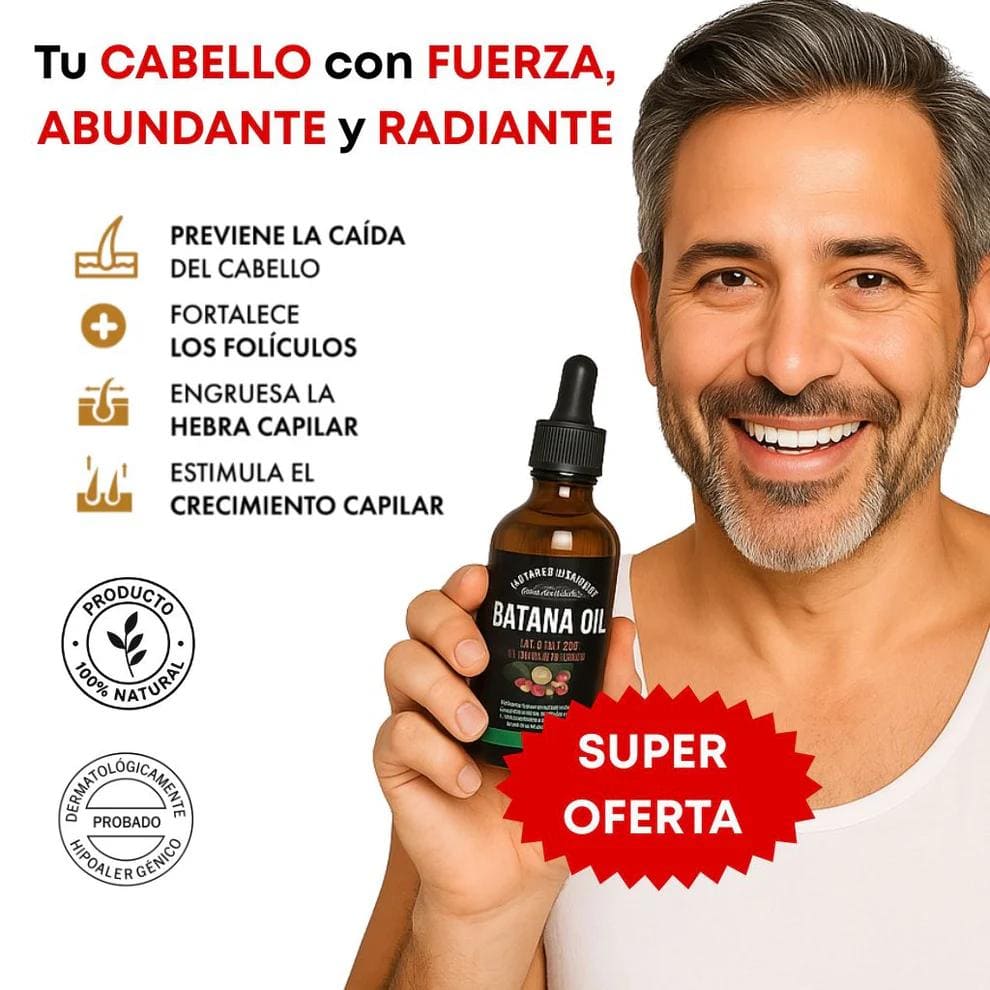 Aceite de Batana x2 | El Secreto para Prevenir la caída del cabello y Estimular el Crecimiento