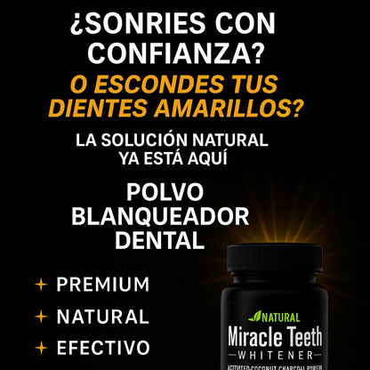 Carbón White| Blanqueador dental