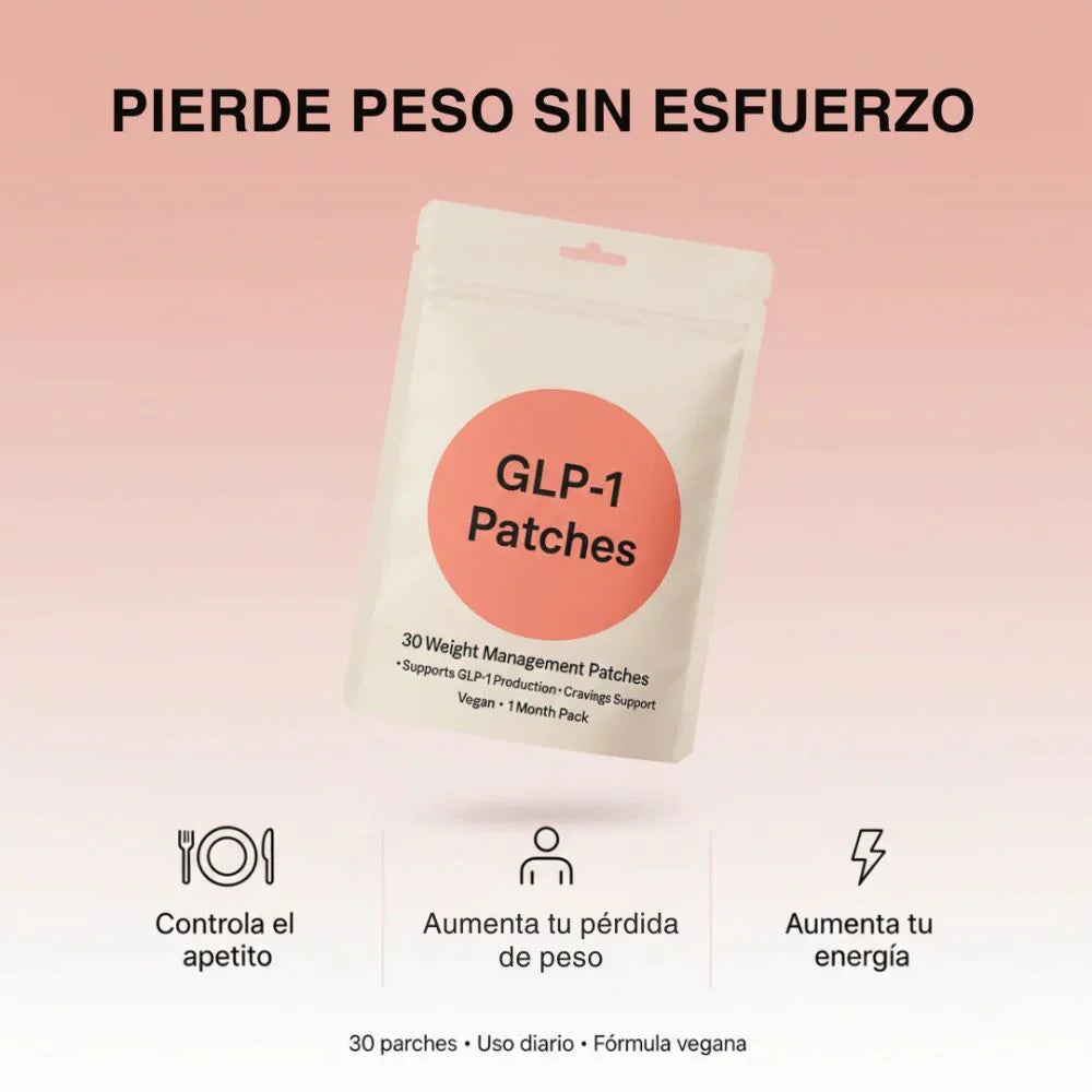 Parches GLP-1 | Control de Antojos y Ansiedad al Comer