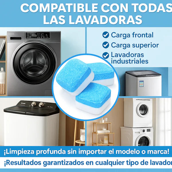 Washing Machine Cleaner | 6 Capsulas para lavadora