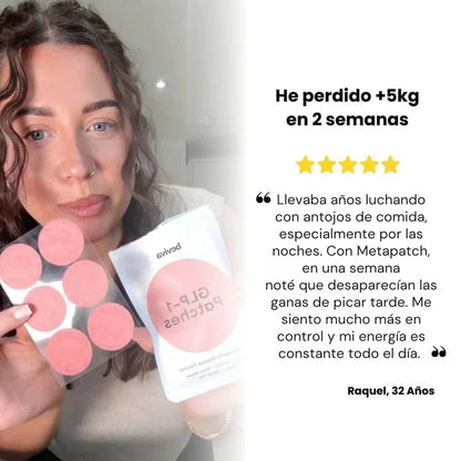 Parches GLP-1 | Control de Antojos y Ansiedad al Comer