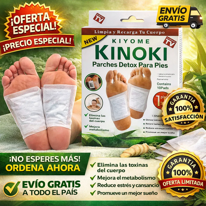 Kinoki - Parche Desintoxicante