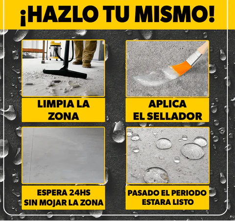 Sellador Impermeable invisible -  CUIDA TU HOGAR DE FILTRACIONES 🚨💧