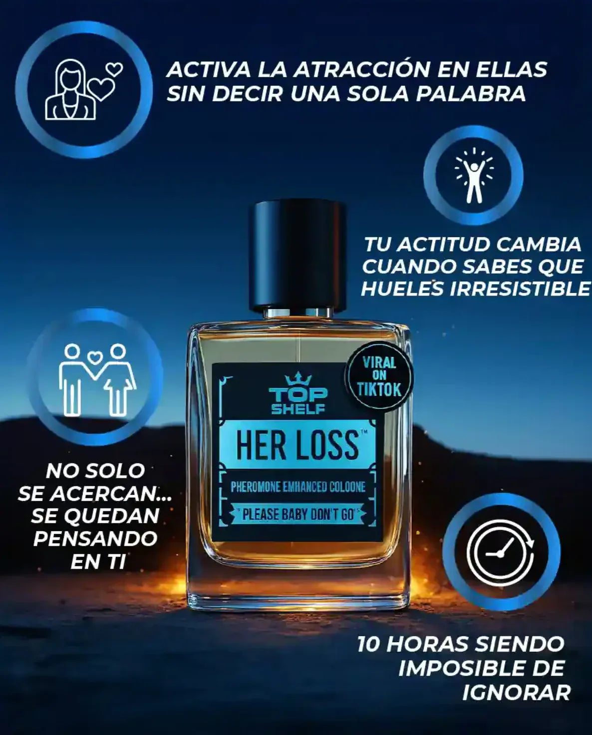 Her loss | Perfume con Feromonas para hombres