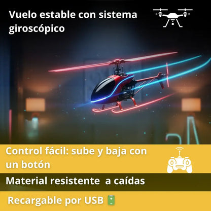 Helicóptero con Sensor y Control Remoto