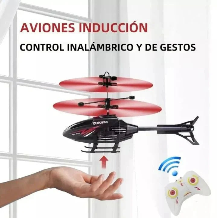 Helicóptero con Sensor y Control Remoto