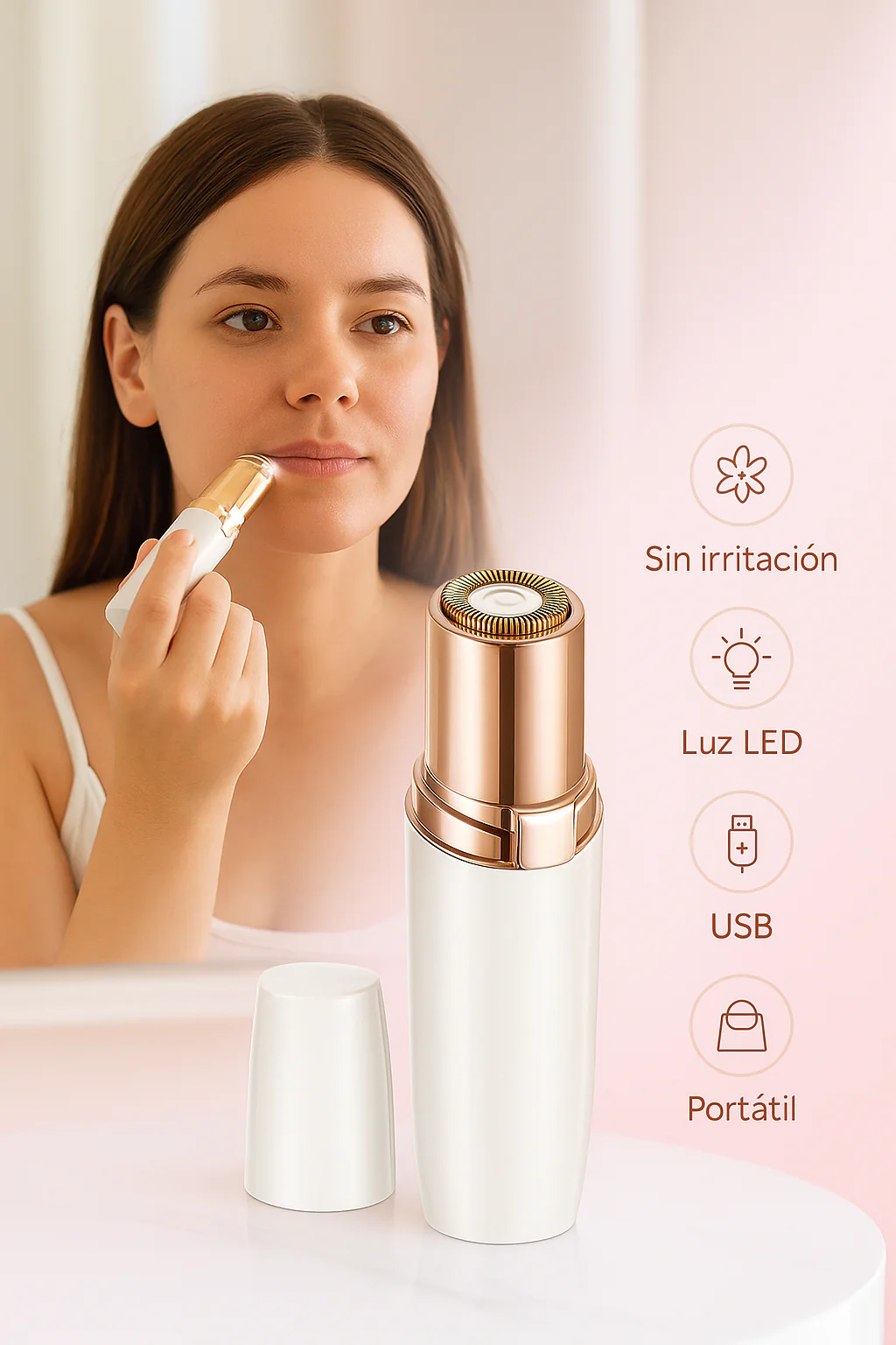 Depiladora Facial Portátil New Line™