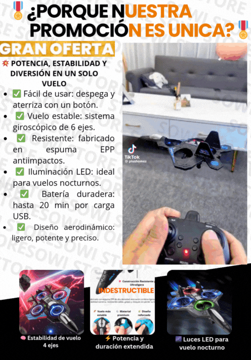 Aerostorm - Avion a control remoto