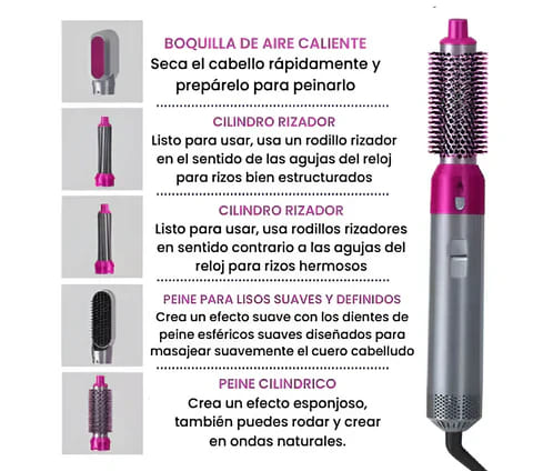 StylePro | Cepillo secador 5 en 1