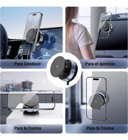 Soporte Magnético de celular para cualquier superficie plana