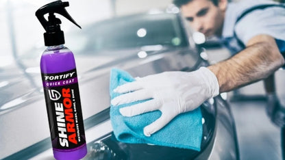 SHINE ARMOR - REVESTIMIENTO CERÁMICO 3 EN 1: ELIMINA RAYONES Y RENUEVA TU COCHE EN MINUTOS